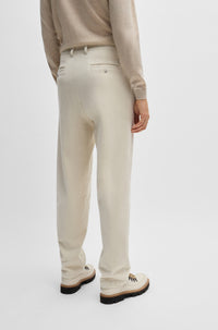OPEN WHITE // CASUAL TROUSERS C-KAI-DPL