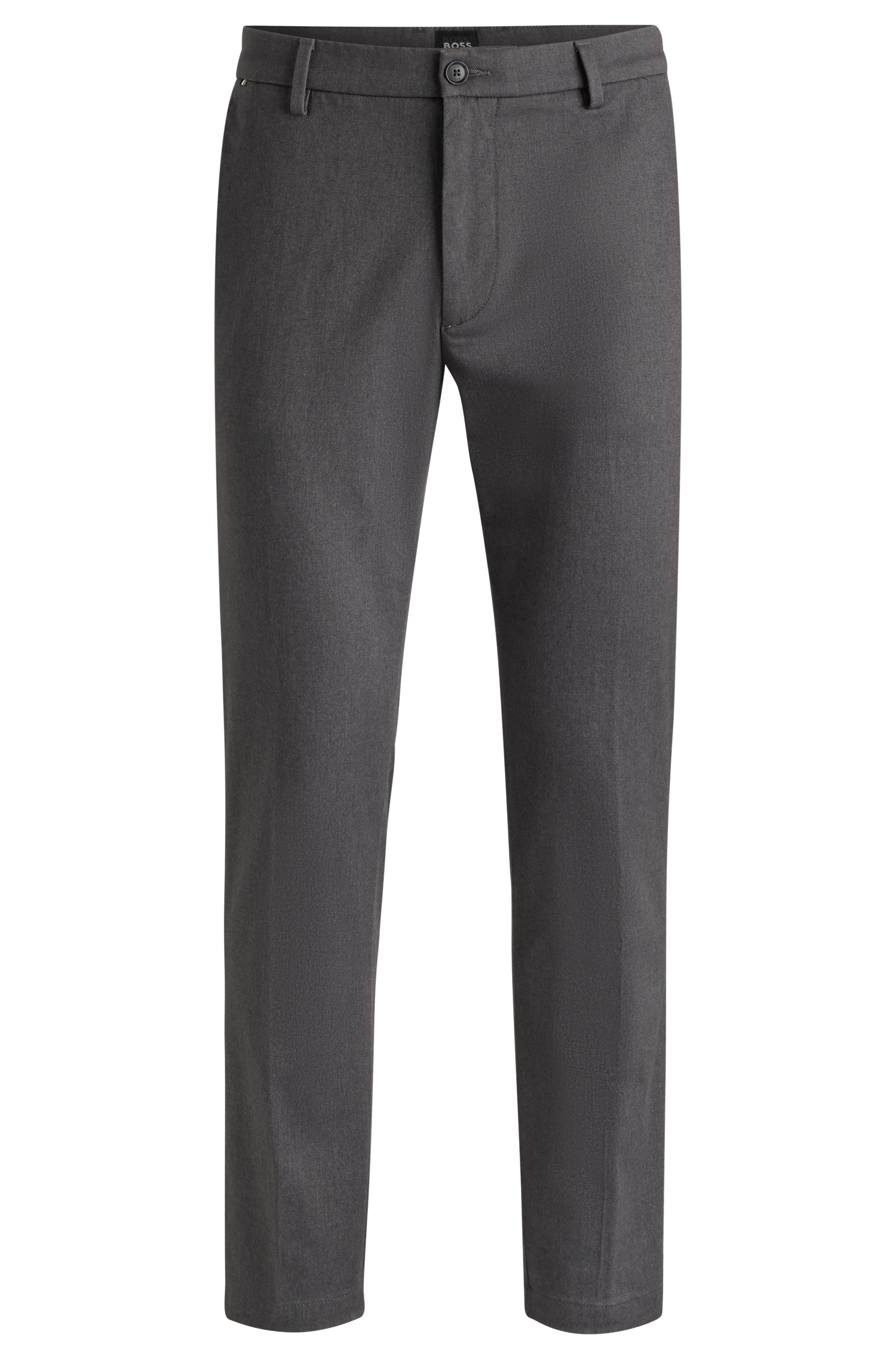 MEDIUM GREY // CASUAL TROUSERS H-KANE