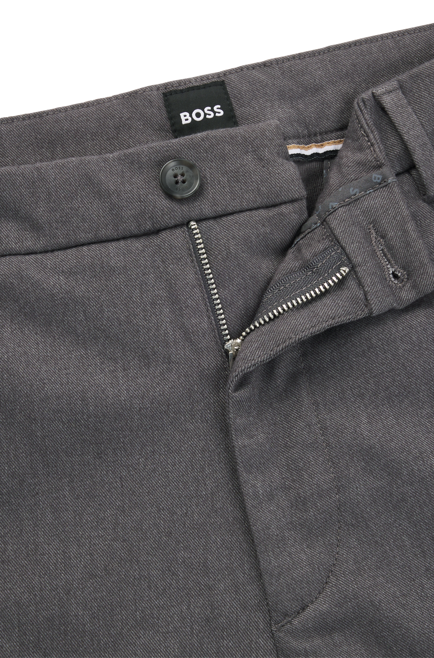 MEDIUM GREY // CASUAL TROUSERS H-KANE