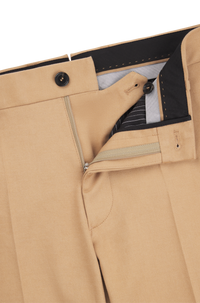 MEDIUM BEIGE // FORMAL TROUSERS L-KAITONL-243