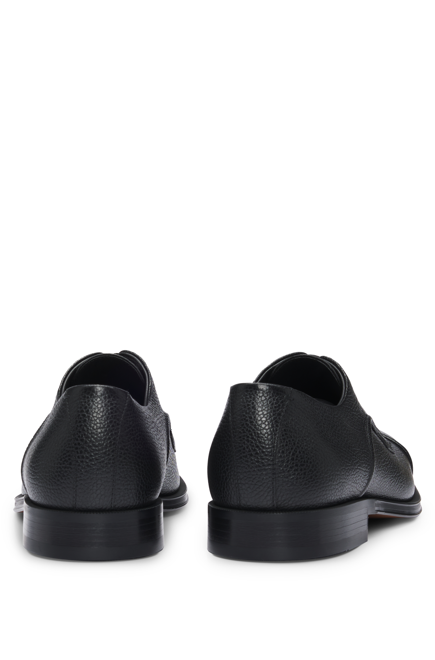 Derrek leather derbies - Black