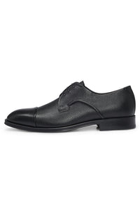 Derrek leather derbies - Black
