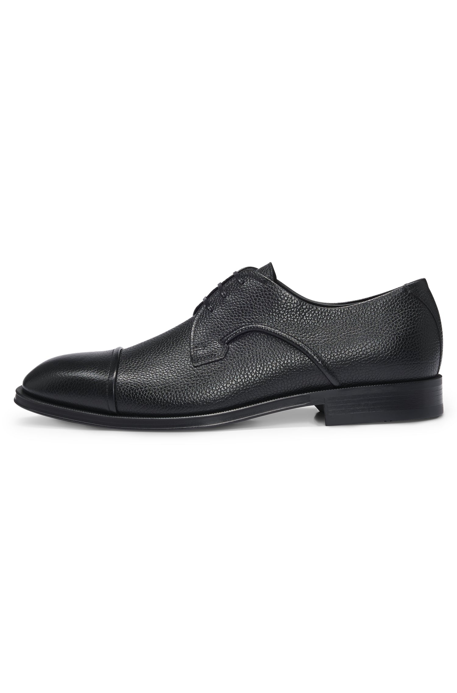 Derrek leather derbies - Black