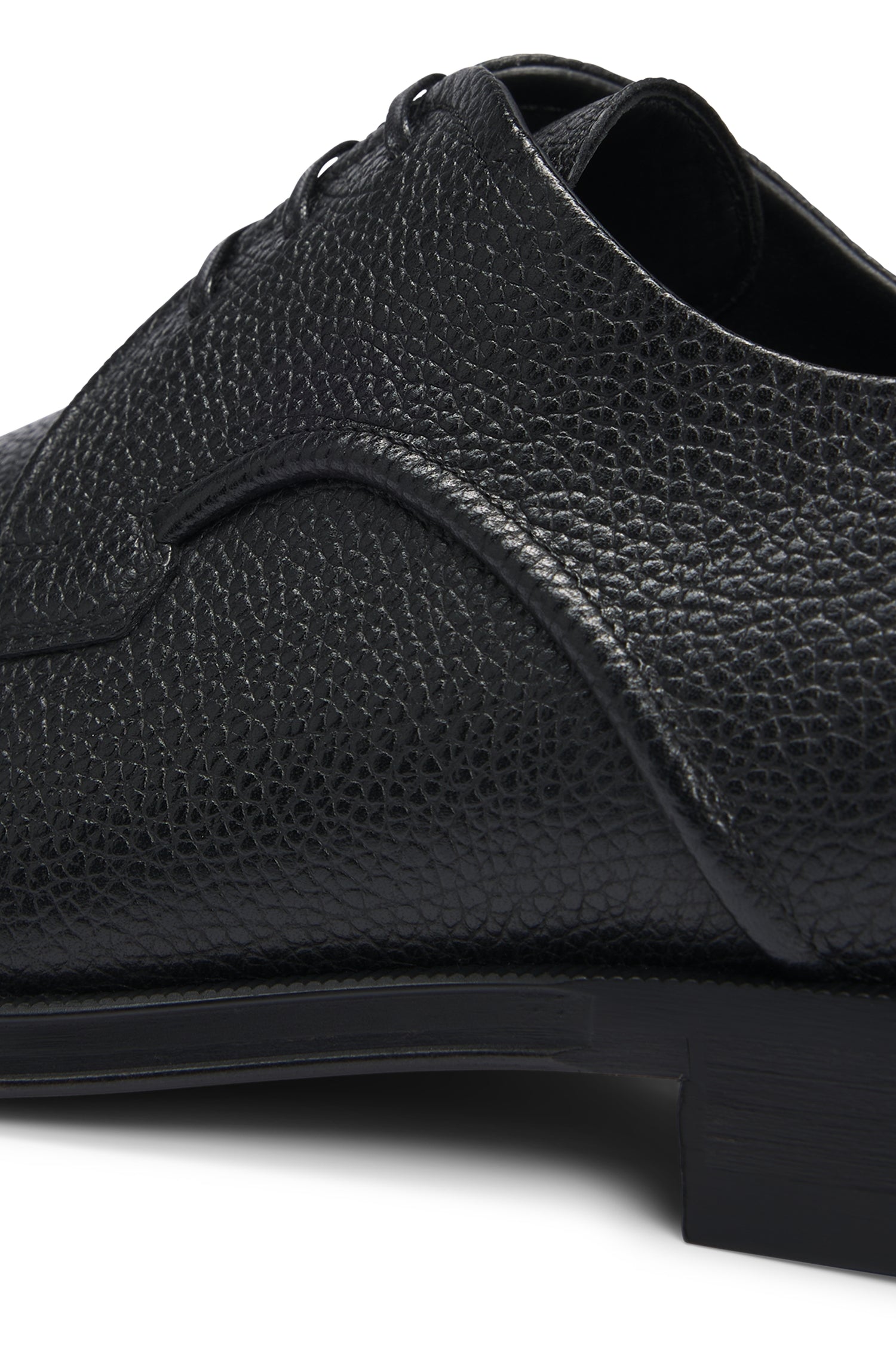 Derrek leather derbies - Black