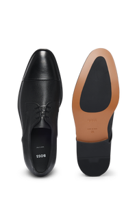 Derrek leather derbies - Black