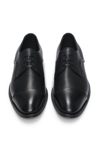 Derrek leather derbies - Black