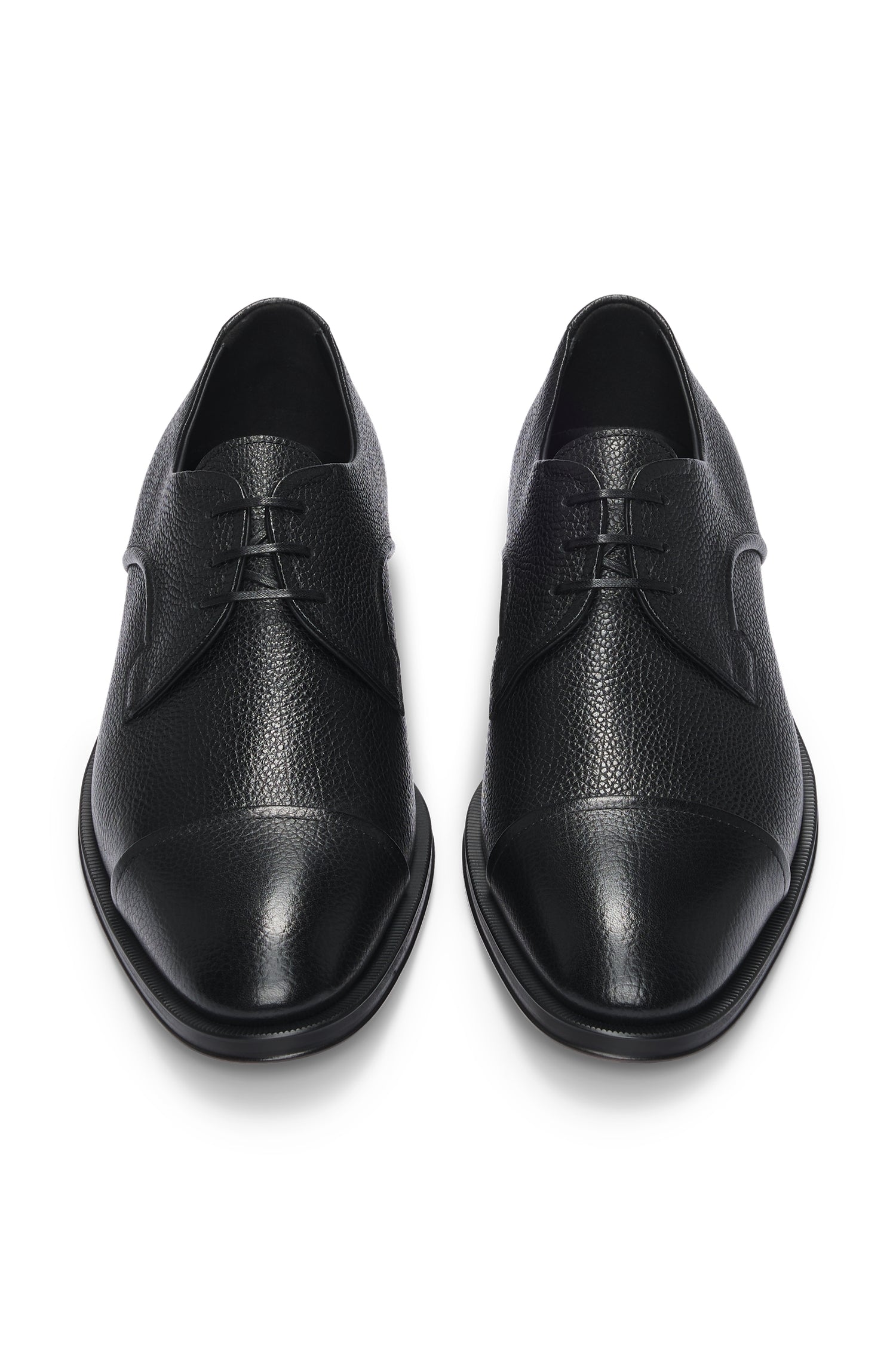 Derrek leather derbies - Black