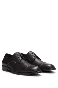 Derrek leather derbies - Dark Brown