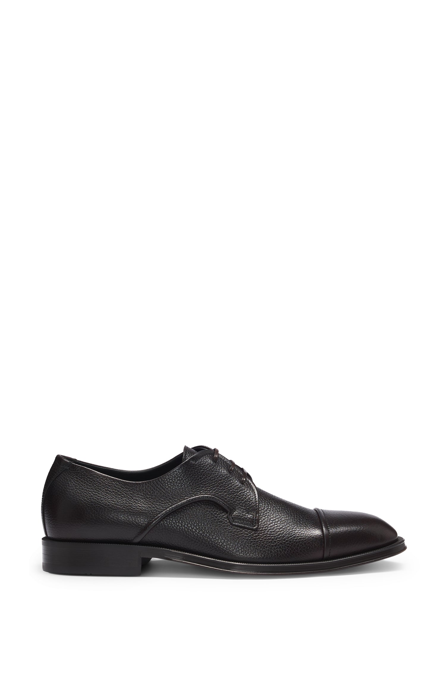 Derrek leather derbies - Dark Brown