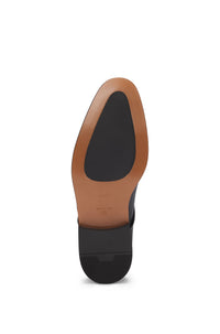 Derrek leather derbies - Dark Brown
