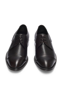 Derrek leather derbies - Dark Brown