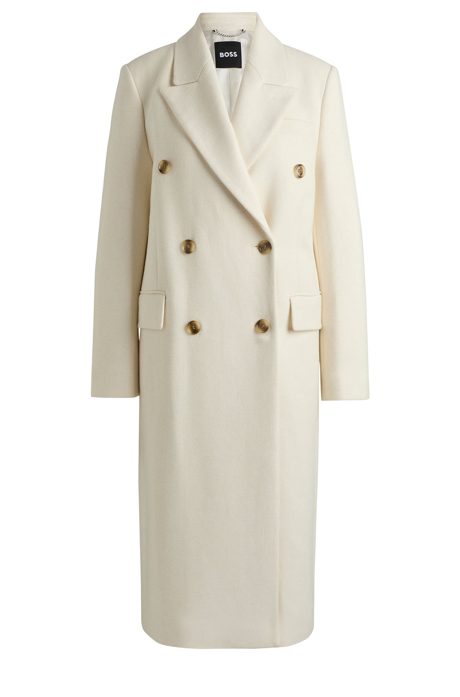 Manteau Callaf en laine - Open White