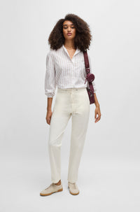 OPEN WHITE // CASUAL TROUSERS C_TAPATA2-D