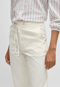 OPEN WHITE // CASUAL TROUSERS C_TAPATA2-D