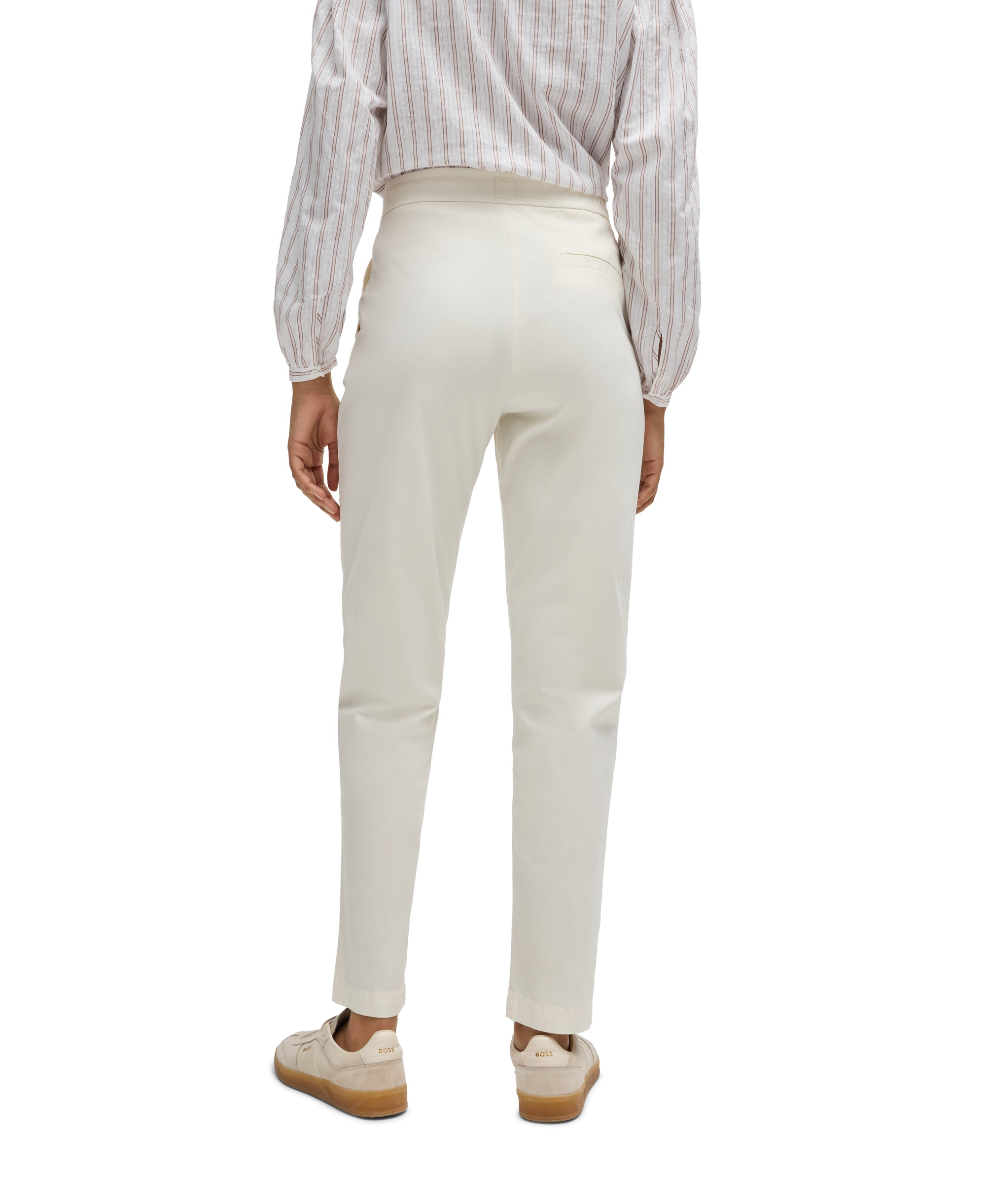 OPEN WHITE // CASUAL TROUSERS C_TAPATA2-D