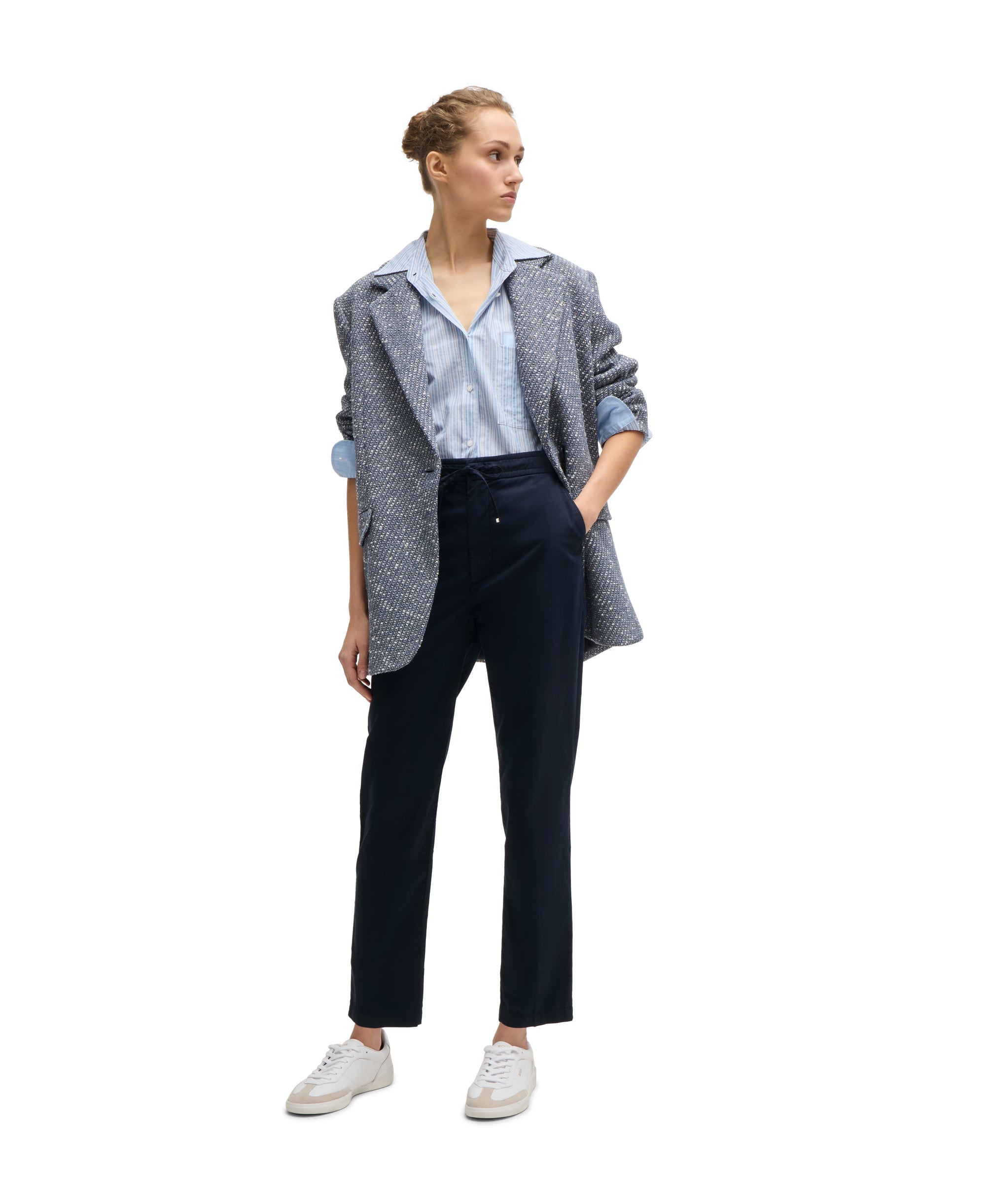DARK BLUE // CASUAL TROUSERS C_TAPATA2-D