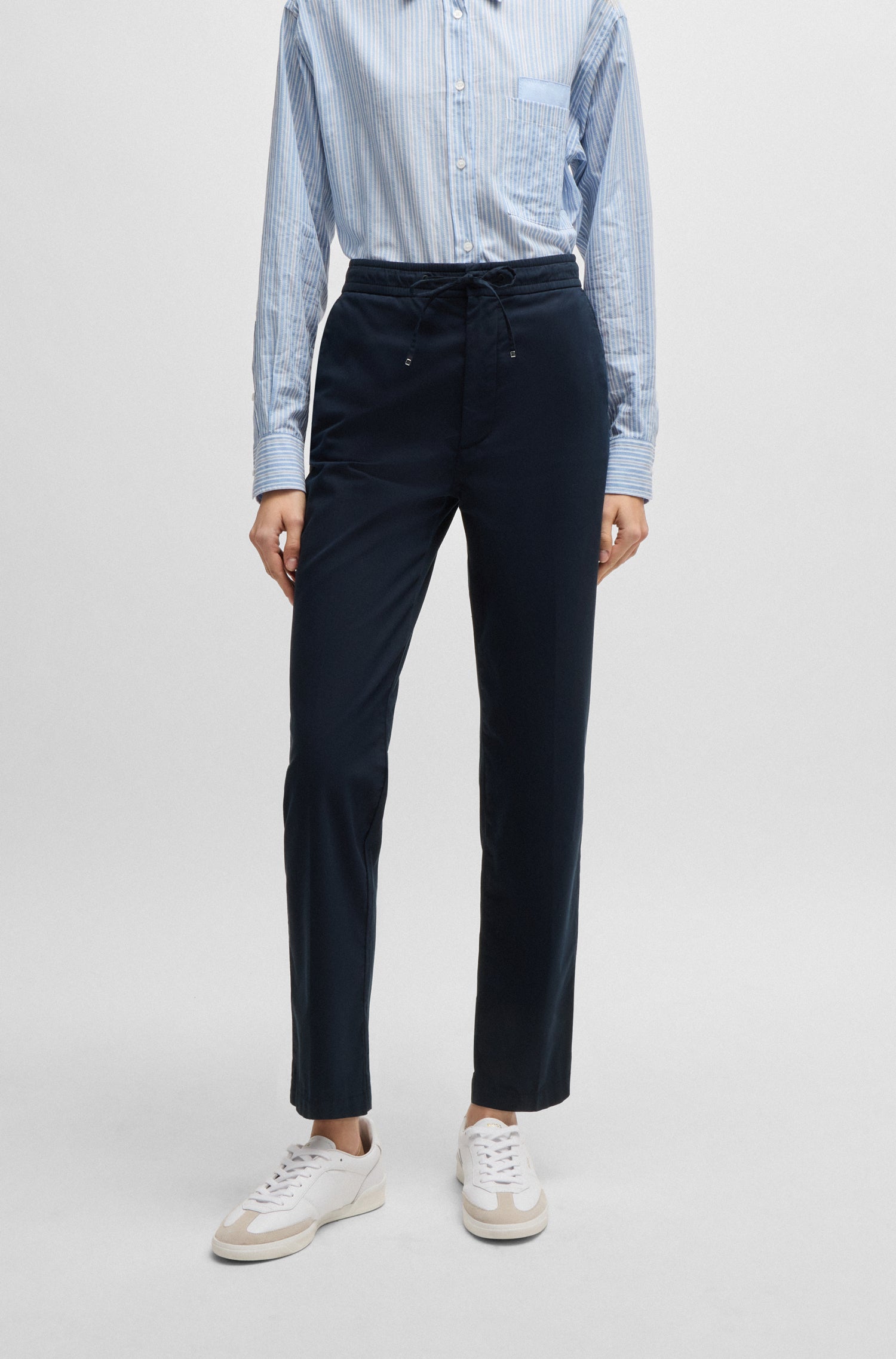 DARK BLUE // CASUAL TROUSERS C_TAPATA2-D