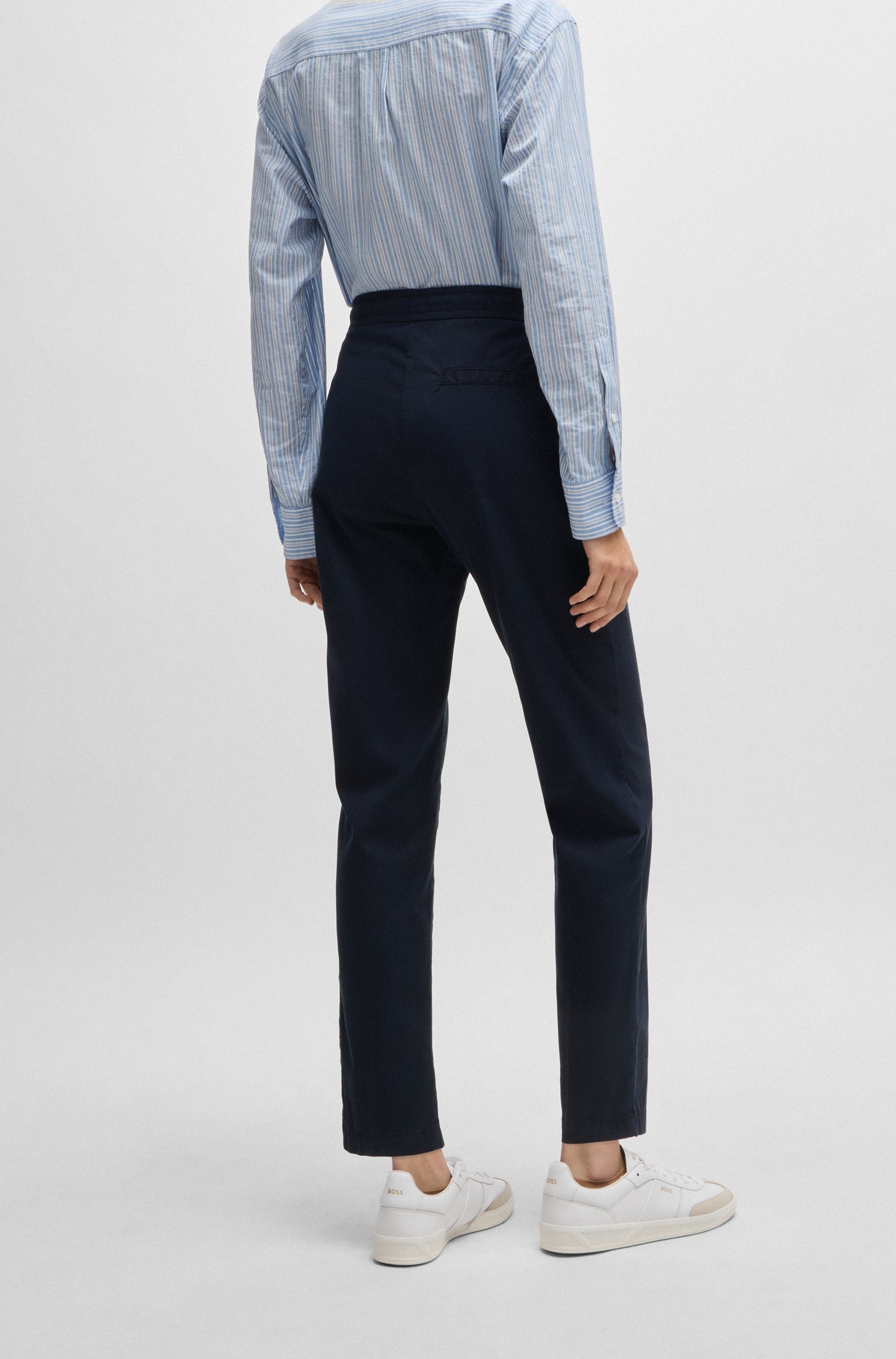 DARK BLUE // CASUAL TROUSERS C_TAPATA2-D