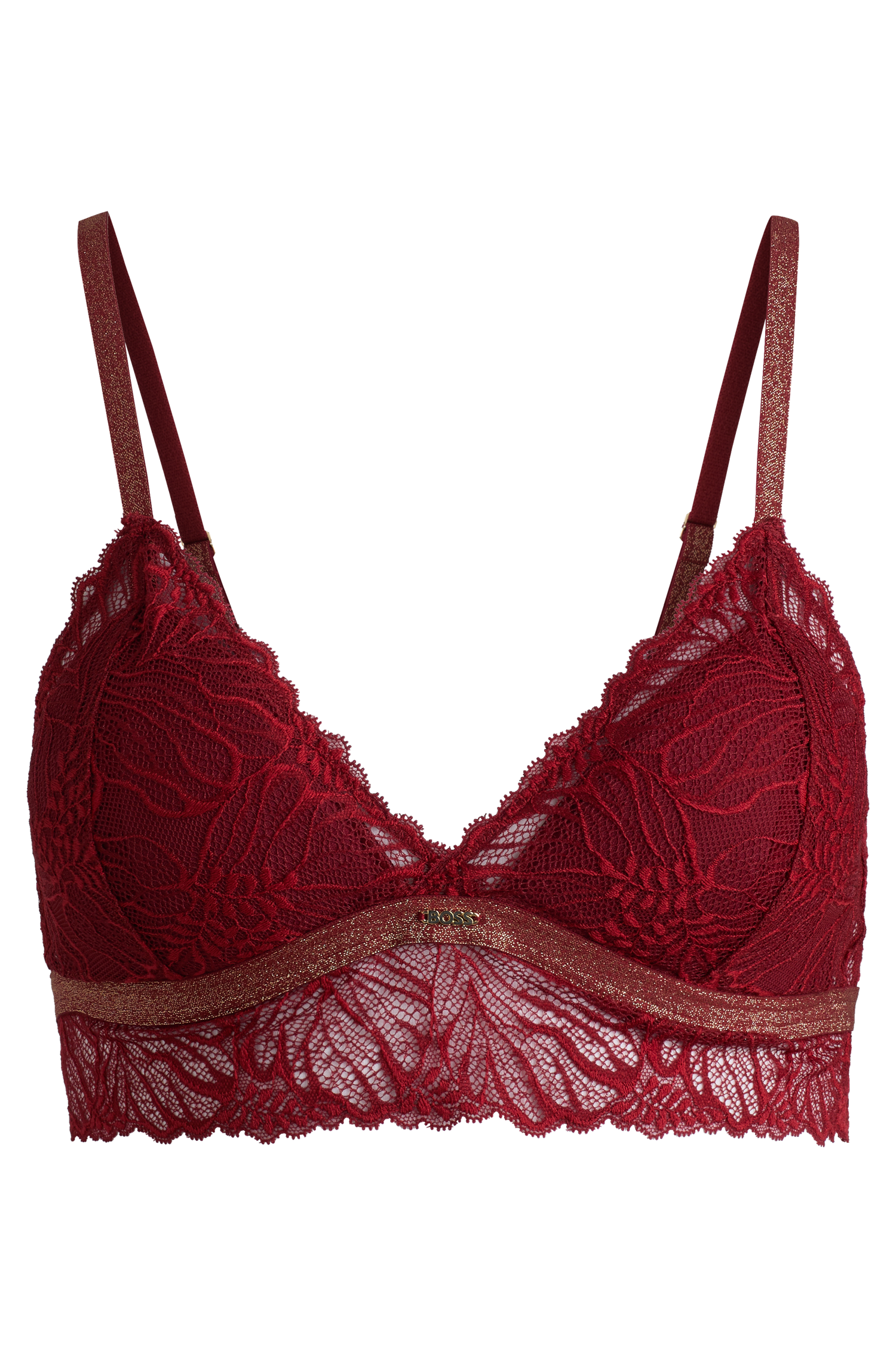 MEDIUM RED // BRA TRIANGLE BIANCA