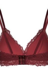 Bianca triangle bra - Medium Red