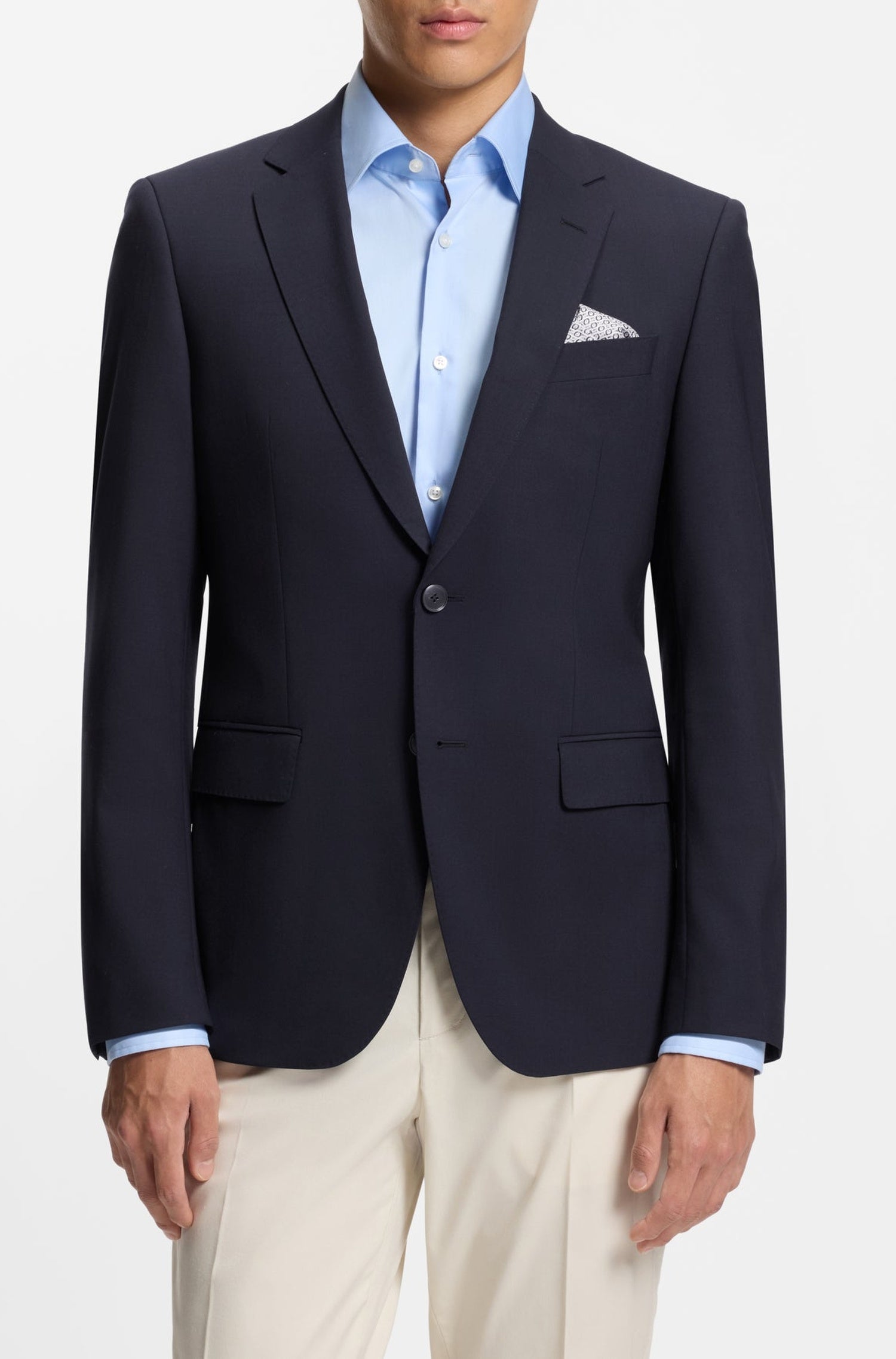 Veste de costume Huge en laine - Navy