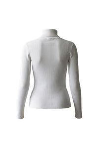 WHITE // CASUAL TOPS EASY LONGSLEEVE_B