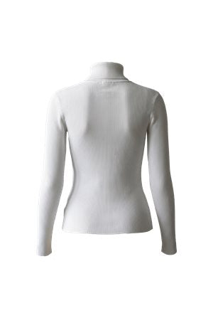 WHITE // CASUAL TOPS EASY LONGSLEEVE_B