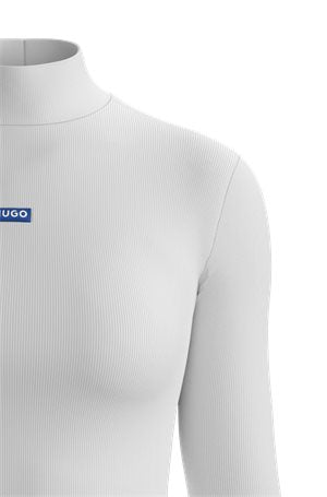 WHITE // CASUAL TOPS EASY LONGSLEEVE_B