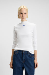 WHITE // CASUAL TOPS EASY LONGSLEEVE_B