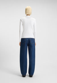 WHITE // CASUAL TOPS EASY LONGSLEEVE_B