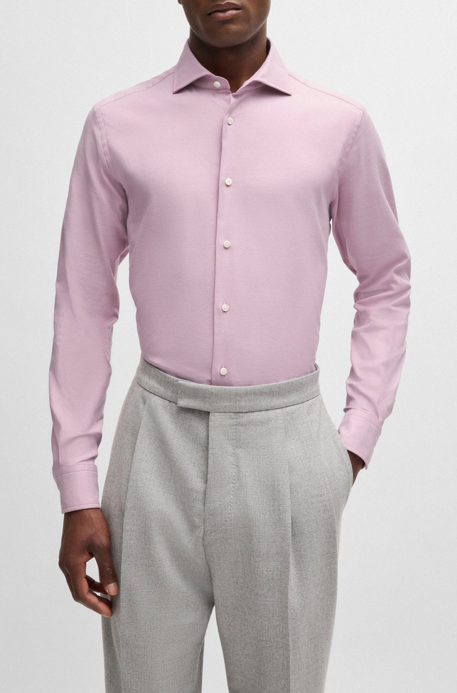 Chemise Josh - Light & Pastel Pink