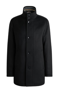 Manteau Coxtan en laine - Black