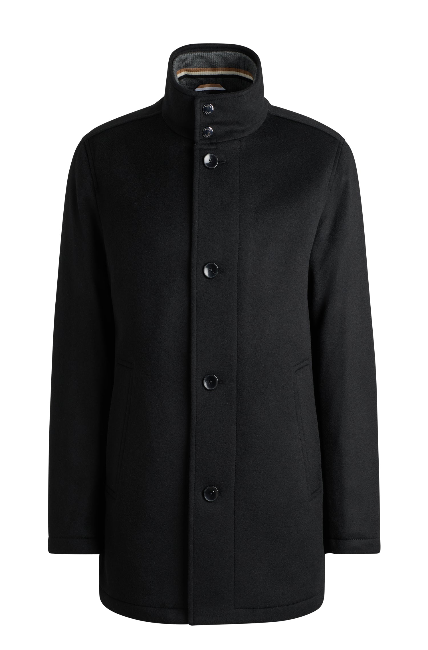 Manteau Coxtan en laine - Black