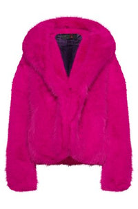 BRIGHT PINK // FORMAL COATS CABARETTE