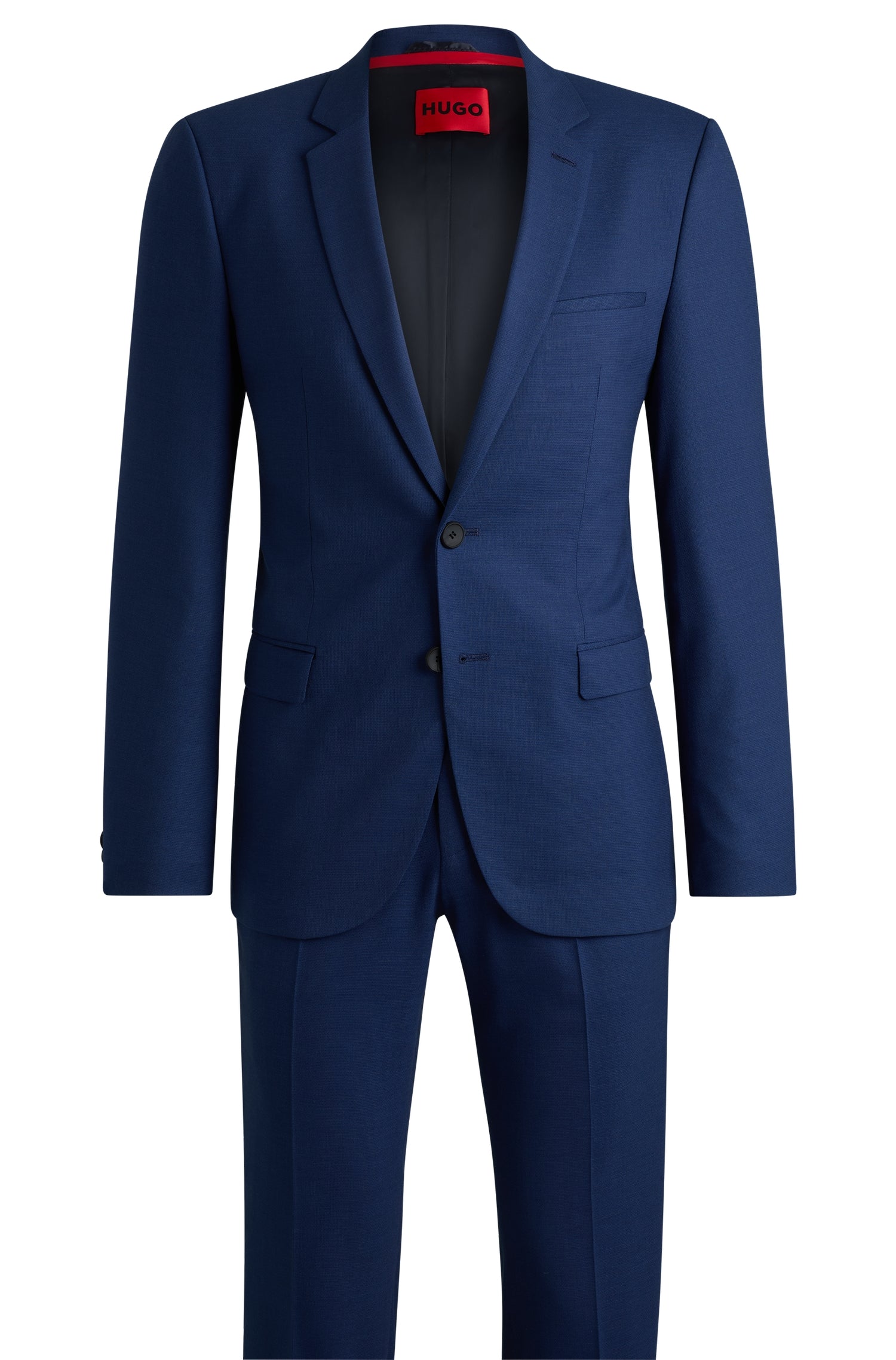 Costume deux pièces Aarti & Hesten en laine mélangée - Medium Blue