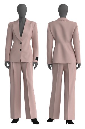 REF ADD // LIGHT & PASTEL ORANGE // TAILORED BLOUSES BAREID