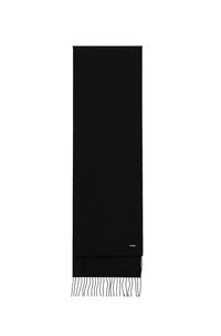 Styven wool & cashmere scarf - Black