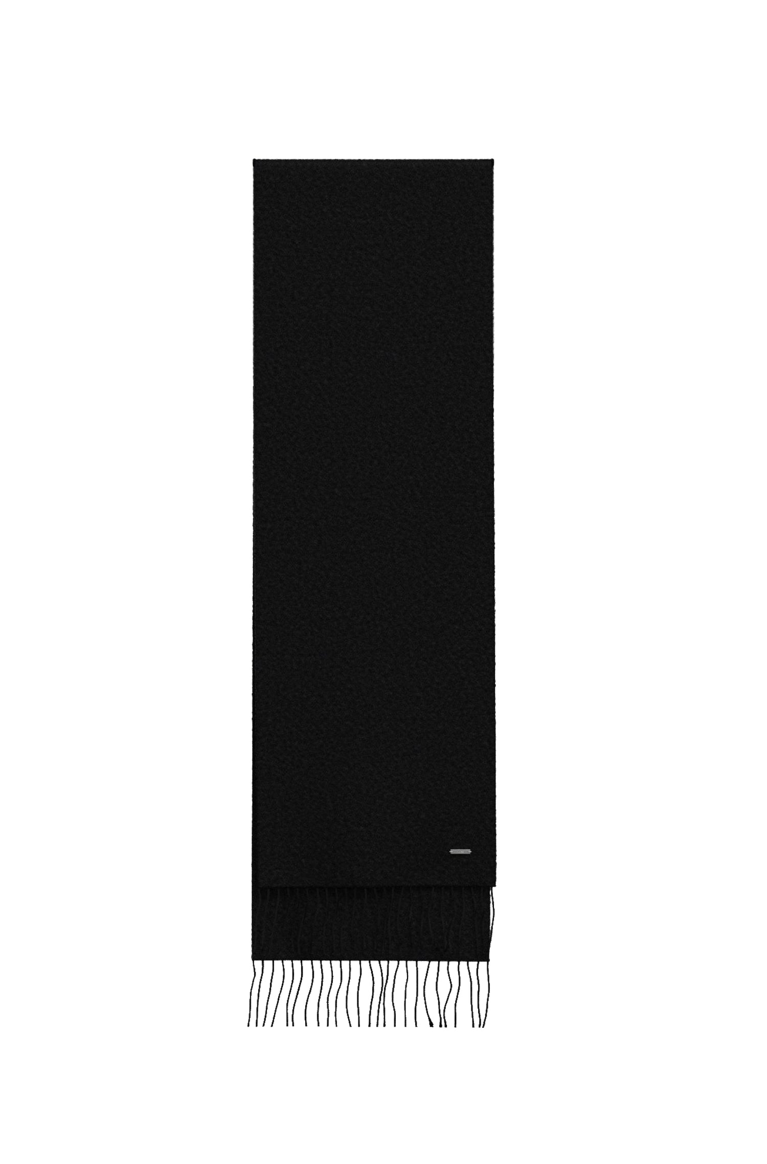 Styven wool & cashmere scarf - Black