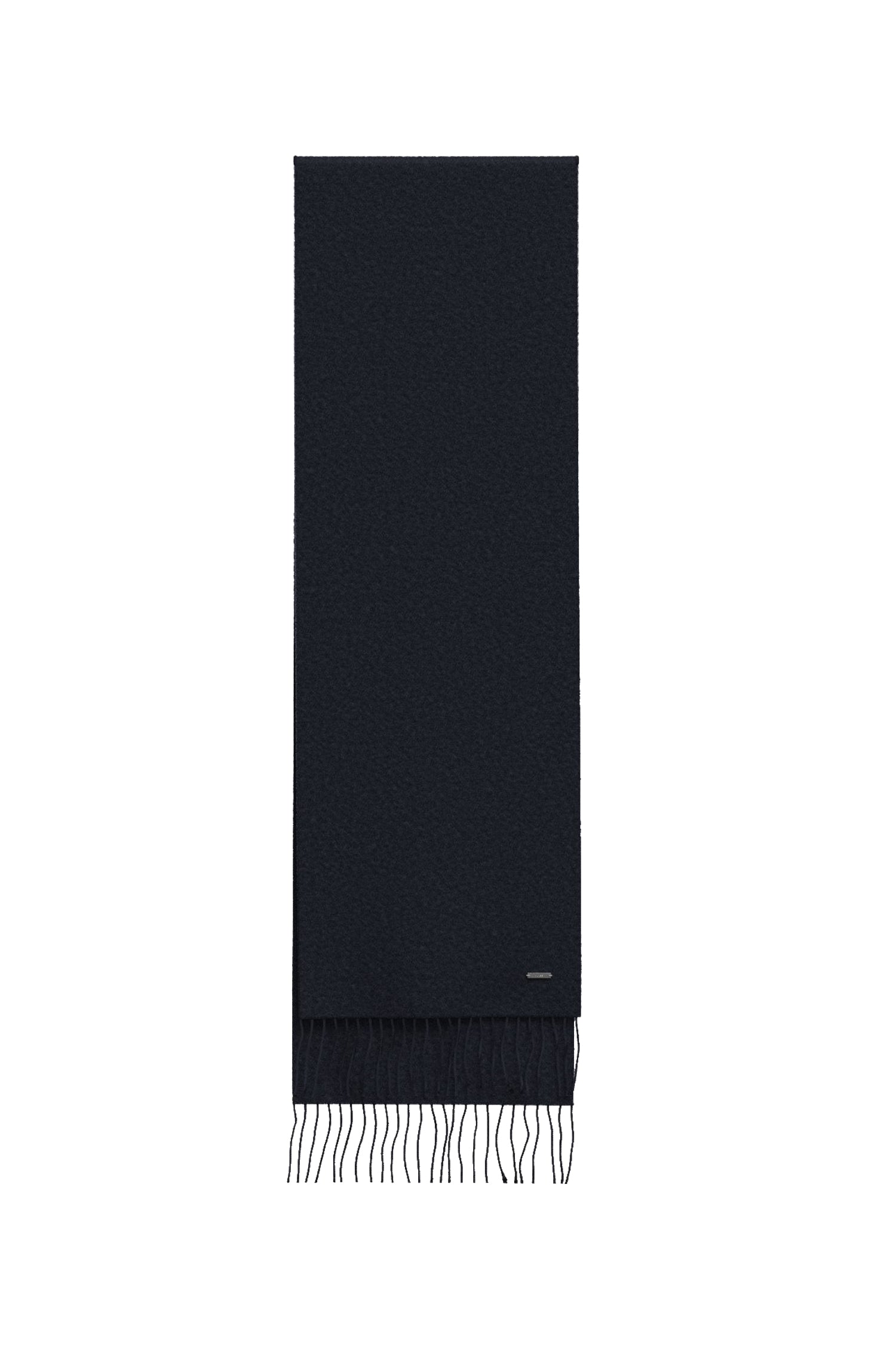 Styven wool & cashmere scarf - Dark Blue