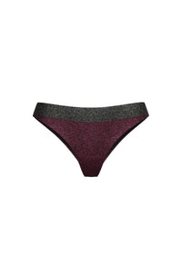 HORS LIGNE // BLACK // BIKINI BOTTOMS HALO BRAZILIAN