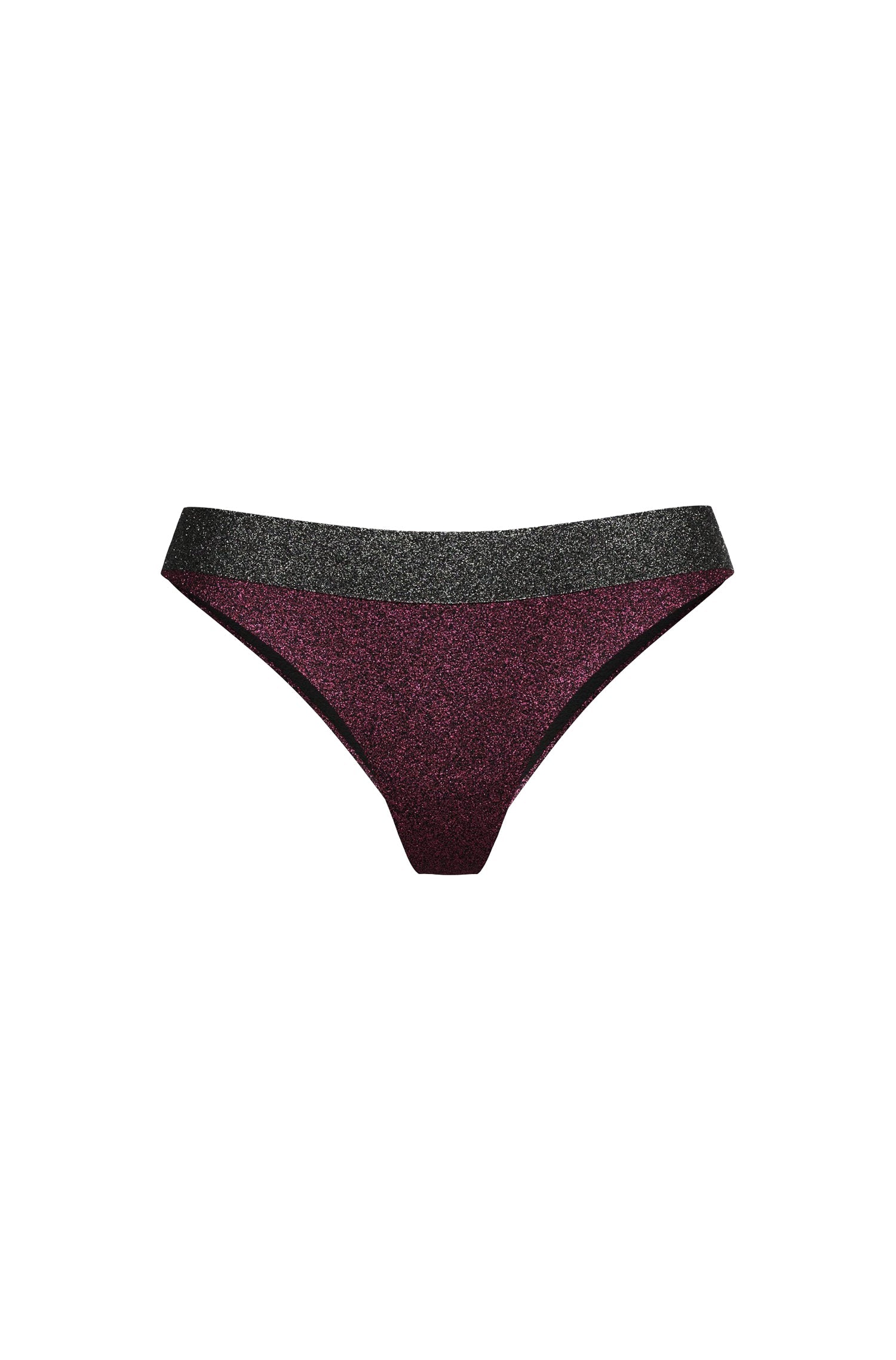 HORS LIGNE // BLACK // BIKINI BOTTOMS HALO BRAZILIAN