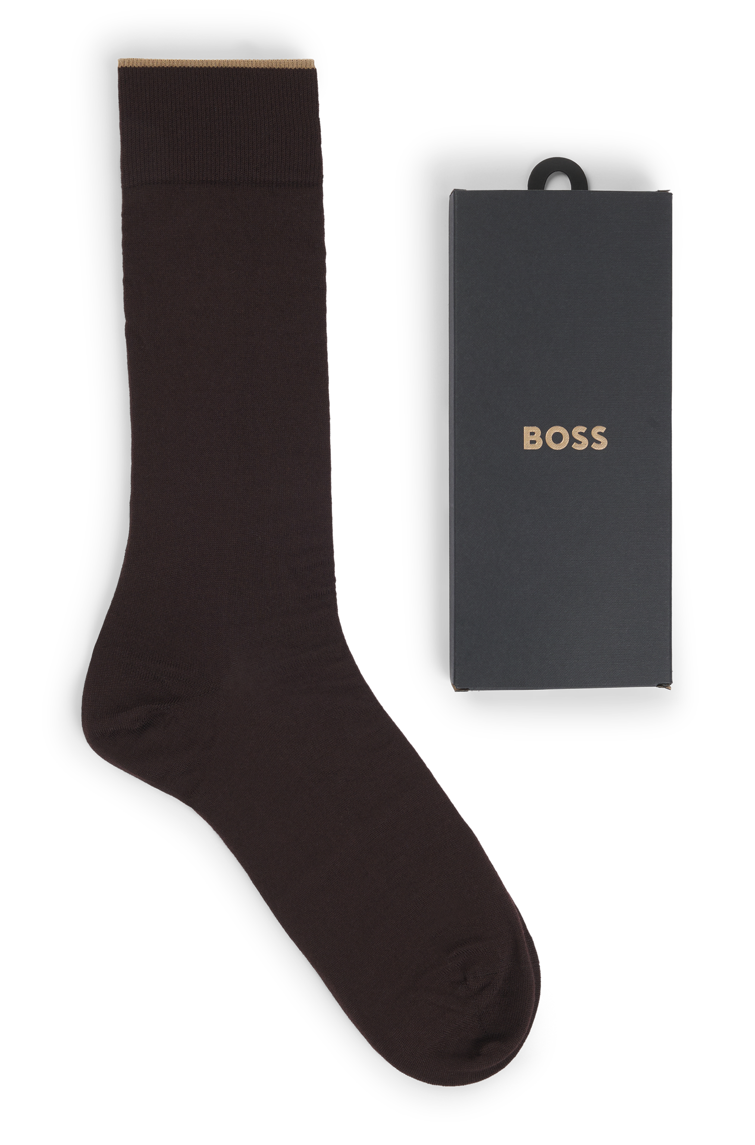 Cashmere socks - Dark Brown