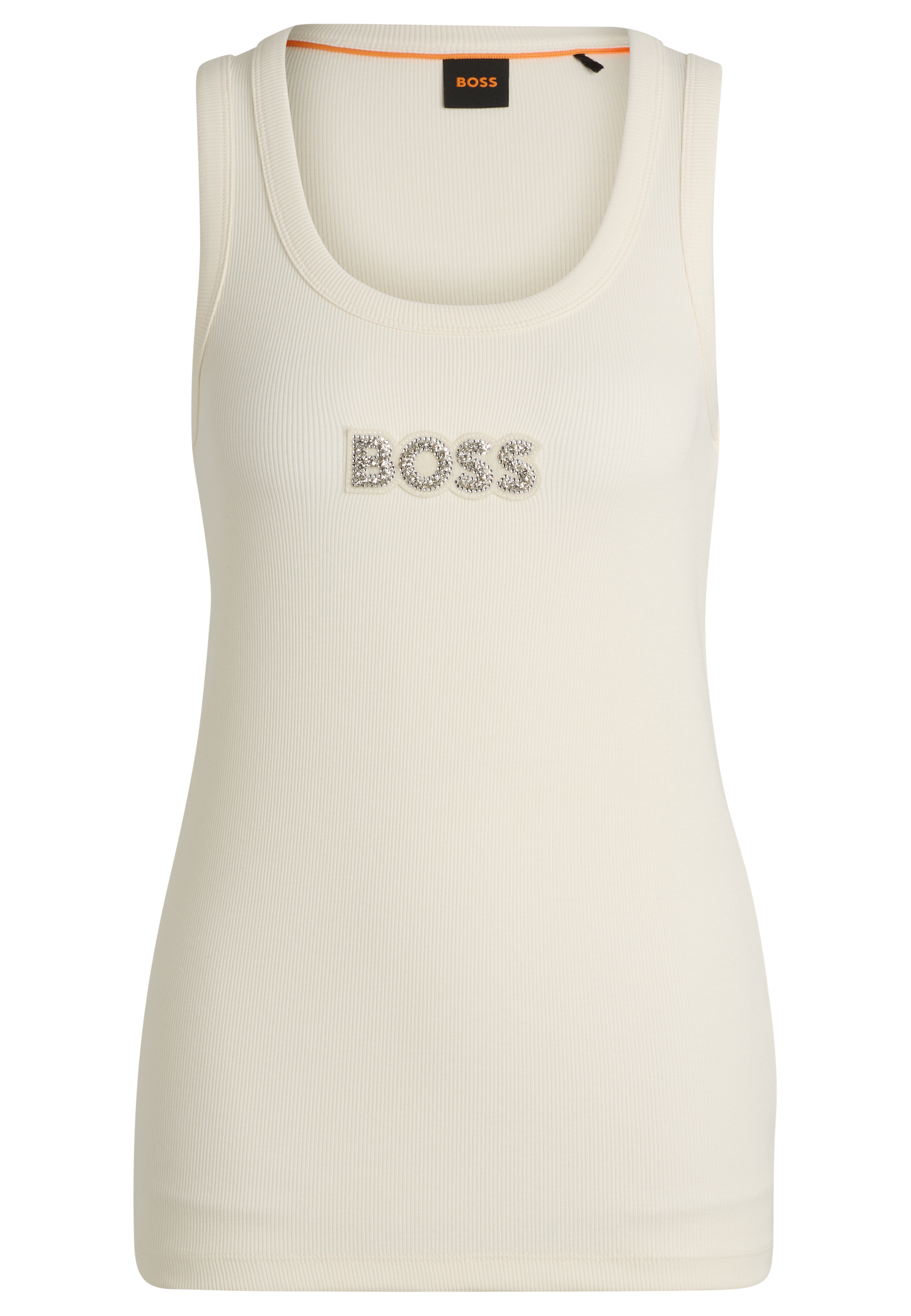 OPEN WHITE // CASUAL TOPS C_EMATITE_STONEBADGE