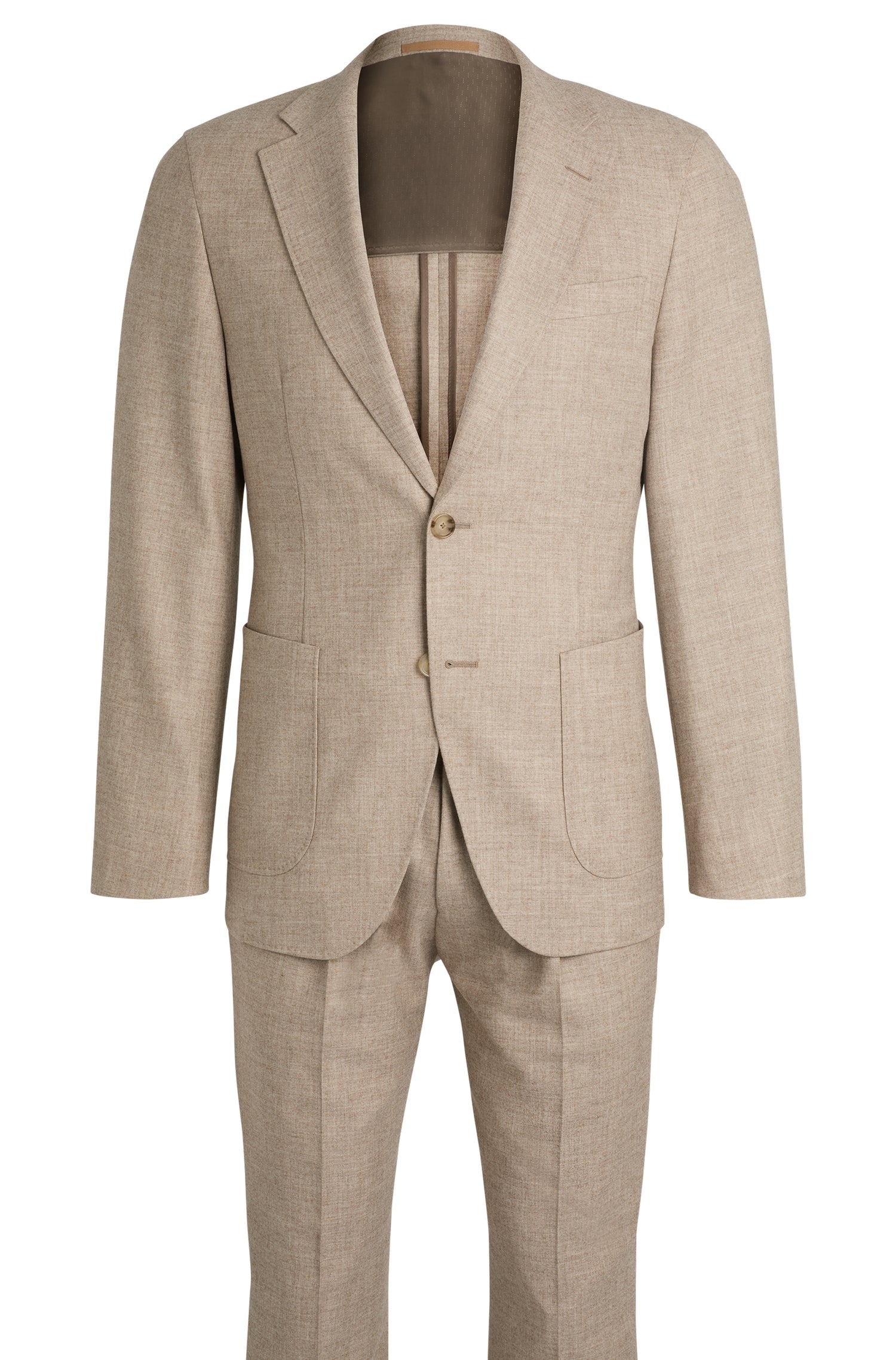 Costume Heston en laine - Light Beige