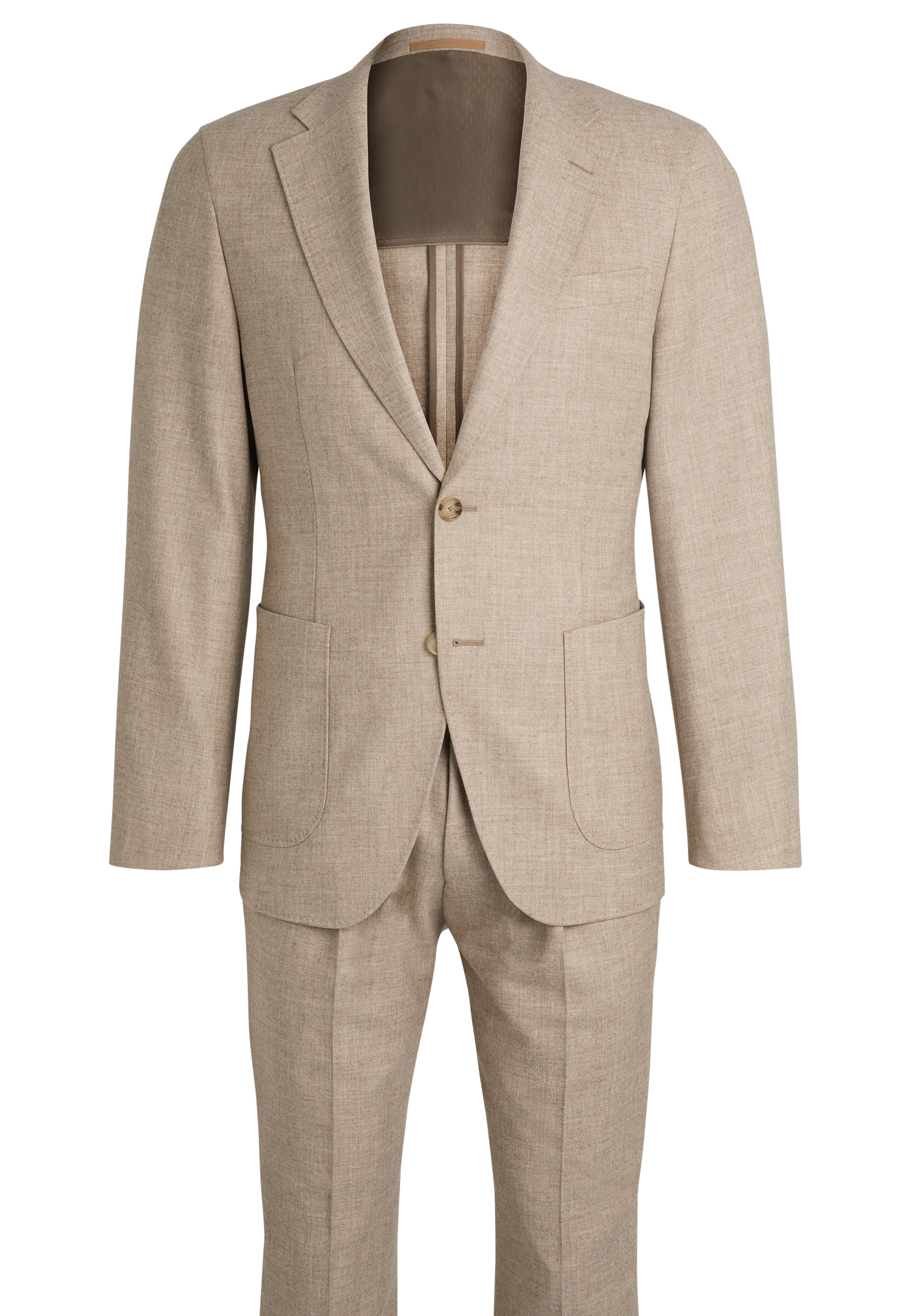 LIGHT BEIGE // BUSINESS SUITS L-HESTON-2PCS-241