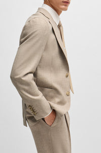 LIGHT BEIGE // BUSINESS SUITS L-HESTON-2PCS-241