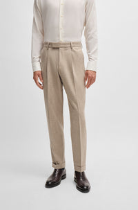 LIGHT BEIGE // BUSINESS SUITS L-HESTON-2PCS-241