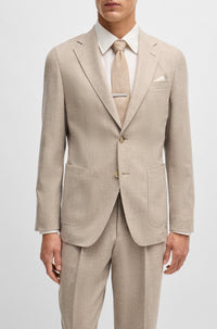 LIGHT BEIGE // BUSINESS SUITS L-HESTON-2PCS-241