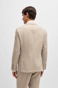 LIGHT BEIGE // BUSINESS SUITS L-HESTON-2PCS-241