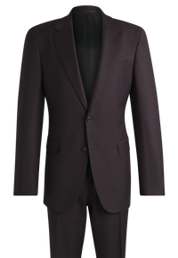 DARK PURPLE // BUSINESS SUITS L-JARROD-2PCS-241